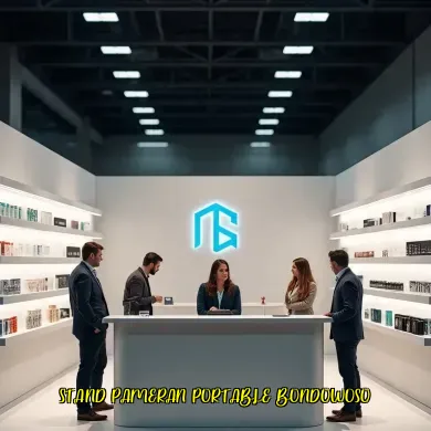 Stand Pameran Portable Bondowoso